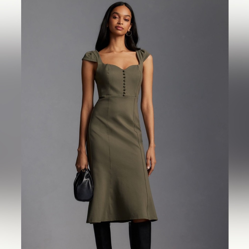 Anthropologie Cecily & Flare Dress